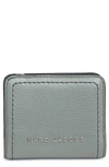 Marc Jacobs Mini Compact Wallet In Rock Grey