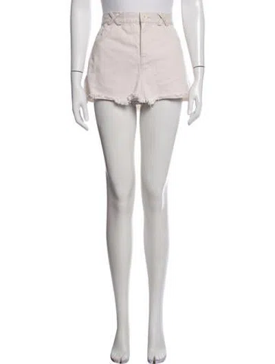 Pre-owned Marc Jacobs Mini Skirt In White