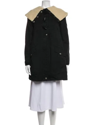 Pre-owned Marc Jacobs Parka In Black