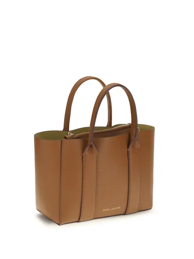 Marc Jacobs Pebbled Leather Tote Bag In Brown