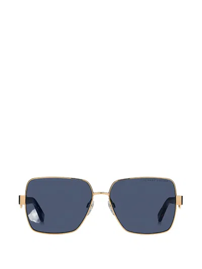 Marc Jacobs Pilot-frame Chain-link Sunglasses In White