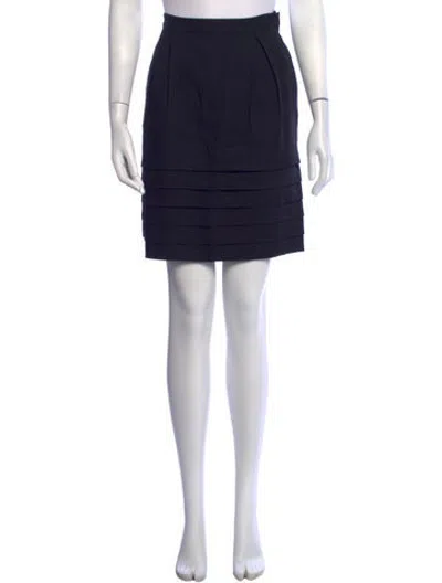 Pre-owned Marc Jacobs Ruffle Embellishment Mini Skirt In Black