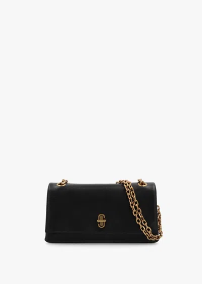 Marc Jacobs The Dual Chain Black Leather Wallet