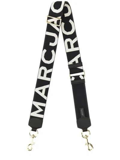 Marc Jacobs The Logo Shoulder Strap In Black