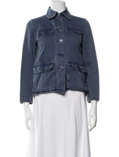 Pre-owned Marc Jacobs Vintage 2000's Utility Jacket In Blue
