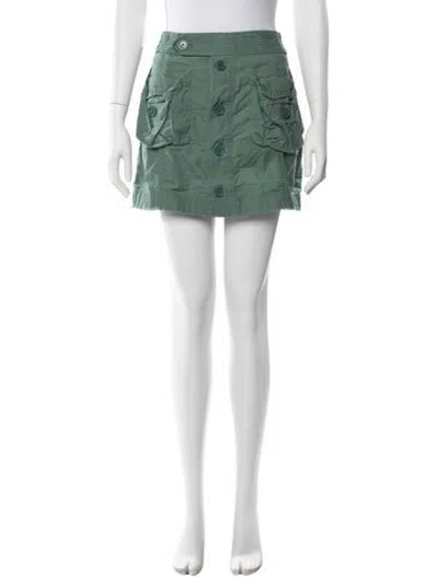 Pre-owned Marc Jacobs Vintage Mini Skirt In Green