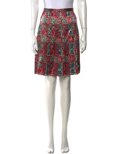 Pre-owned Marc Jacobs Vintage Mini Skirt In Red