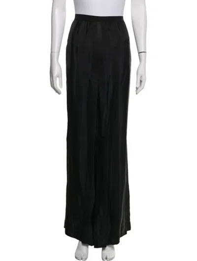 Pre-owned Marc Jacobs Wide Leg Pants In Black