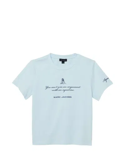 Marc Jacobs Zodiac T-shirt In Blue