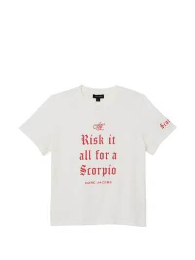 Marc Jacobs Zodiac T-shirt In White