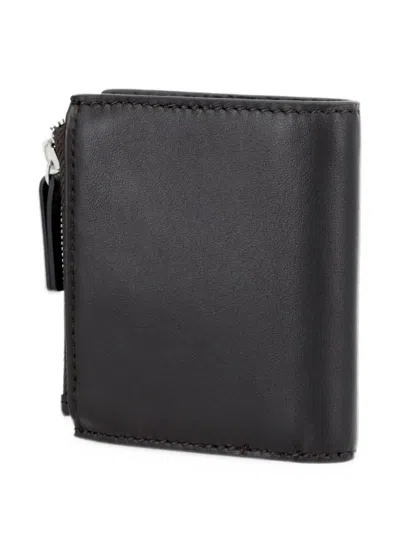 Marc O'polo Maxim Logo-debossed Zip-around Wallet In Black
