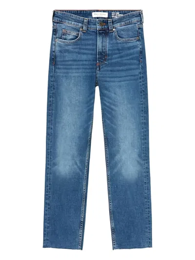 Marc O'polo Raw-hem Jeans In Blue