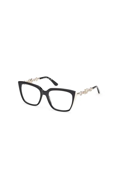 Marciano Crystal Chain Cat Eye Eyeglasses In Multi