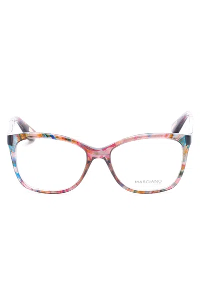 Marciano Floral Print Cat Eye Eyeglasses In Pink