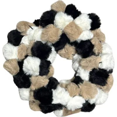 Marcus Adler Faux Fur Infinity Scarf In Natbkivy