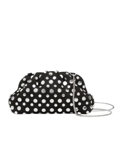 Marella Small Studded Pouch In Black