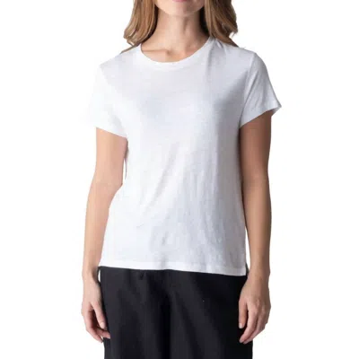 Margaret O'leary Boxy Tee In White