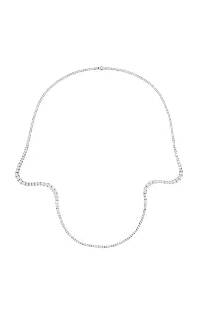Marie Mas 18k White Gold  Aurora Necklace With Diamonds