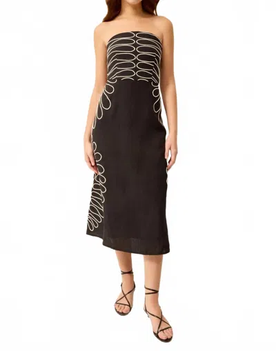 Marie Oliver Porcia Dress In Outline In Black