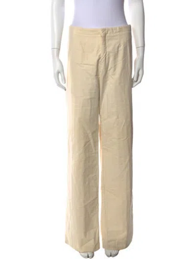 Pre-owned Marimekko Wide Leg Pants In Neutrals