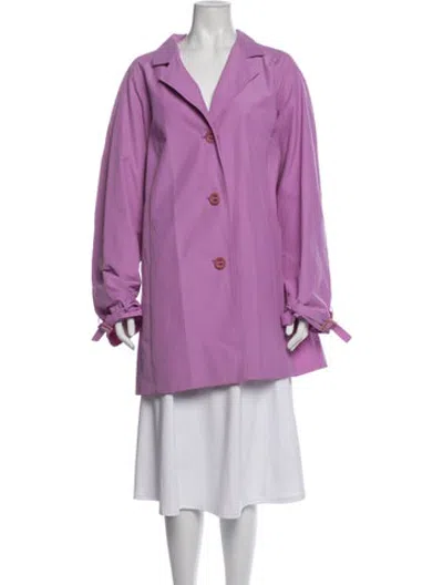 Pre-owned Marina Rinaldi Jacket In Purple