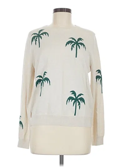 Pre-owned Marine Layer Pullover Sweater In Ivory