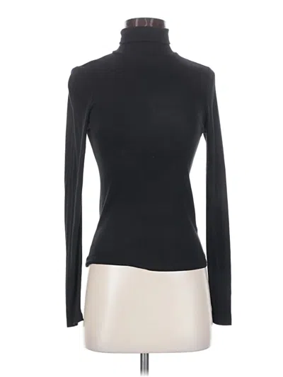 Pre-owned Marine Layer Turtleneck Sweater In Black