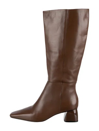Pre-owned Marion Parke Leather Boots In Brown