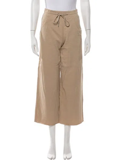 Pre-owned Marissa Webb Distressed Accents Sweatpants In Neutrals