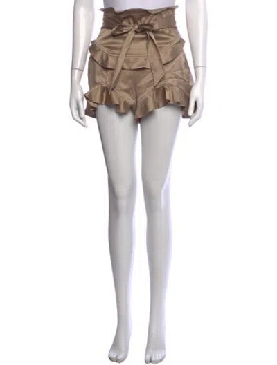 Pre-owned Marissa Webb Mini Shorts In Neutrals