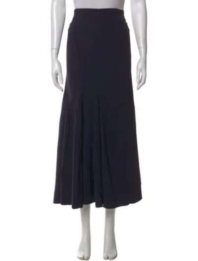 Pre-owned Marithé + François Girbaud Long Skirt In Blue