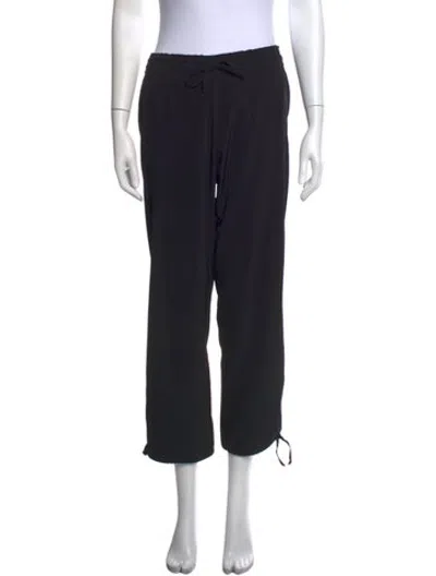 Pre-owned Marithé + François Girbaud Straight Leg Pants In Black