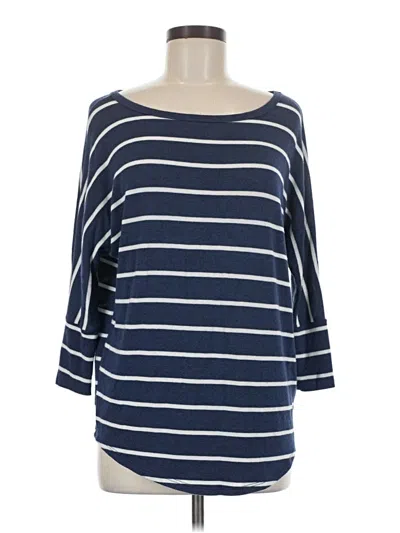 Pre-owned Market & Spruce Pullover Sweater In Blue
