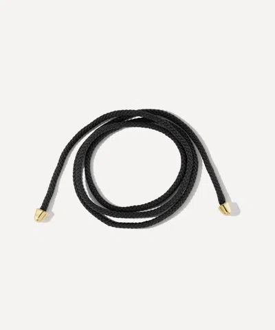 Marla Aaron Knot The String Project Necklace In Black