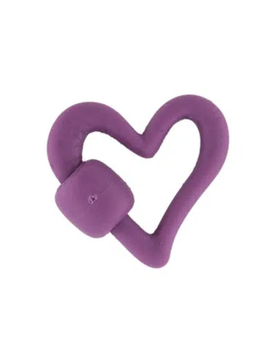 Pre-owned Marla Aaron Rubber Freeform Heartlock In Multicolor