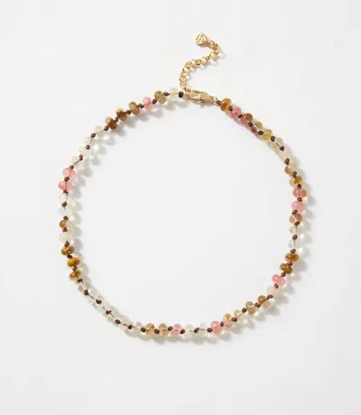 Marlyn Schiff Women's Beaded Gemstone Necklace In Pink