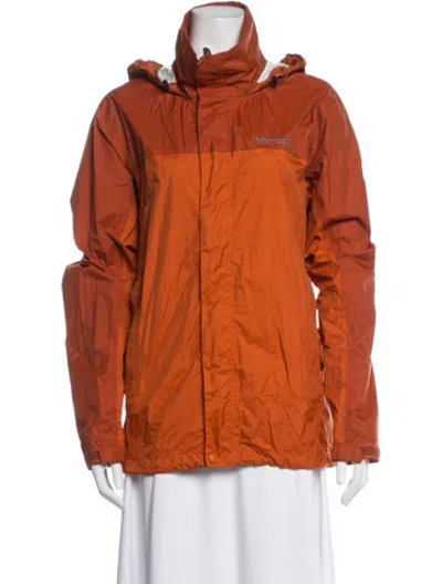 Pre-owned Marmot Nylon Performance Jacket In Orange