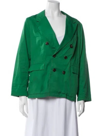 Pre-owned Marni Blazer In Green