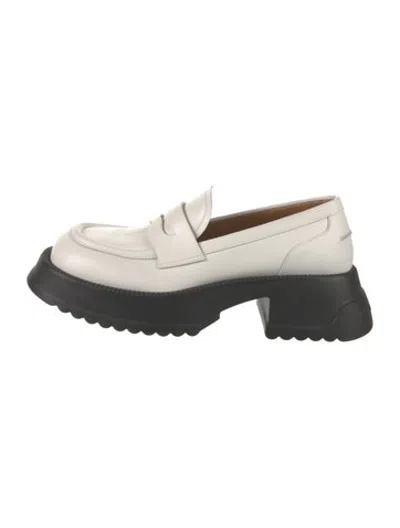 Pre-owned Marni Leather Pumps In Black/white