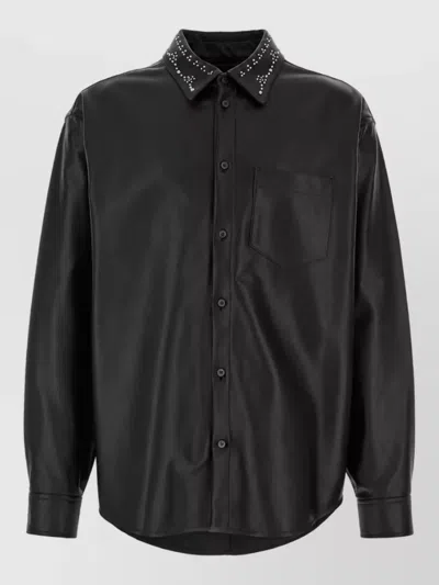 Marni Leather Shirt Jacket