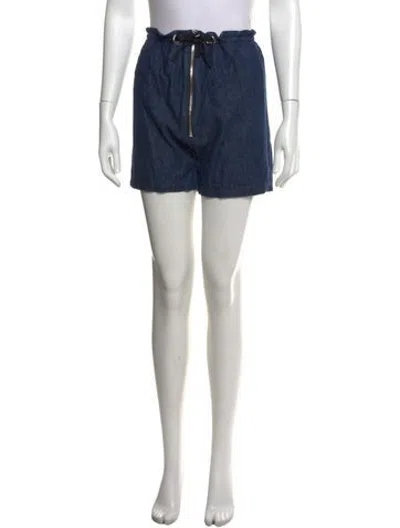 Pre-owned Marni Mini Shorts In Blue
