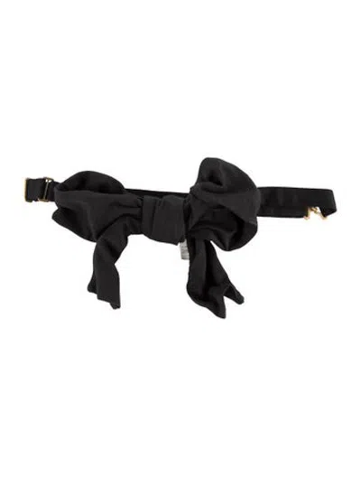 Pre-owned Marni Skinny Waist Belt In Black