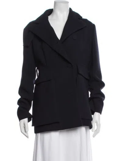 Pre-owned Marni Virgin Wool Blazer In Blue