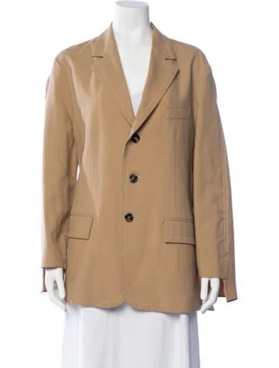 Pre-owned Marni Virgin Wool Blazer In Neutrals