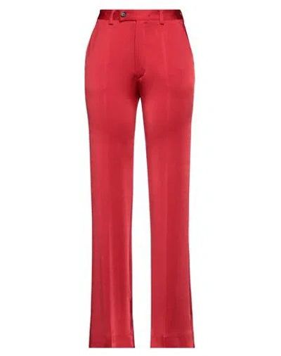 Marni Woman Pants Red Size 6 Viscose, Elastane