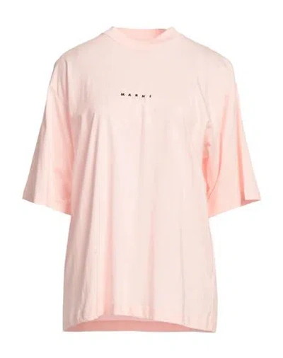 Marni Woman T-shirt Pink Size 6 Cotton