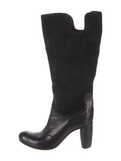 Pre-owned Marsèll Leather Boots In Blue