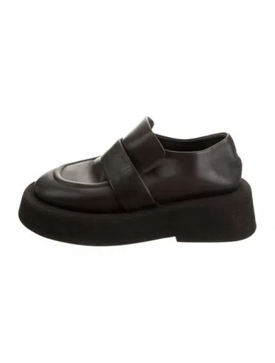 Pre-owned Marsèll Leather Loafers In Brown