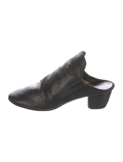 Pre-owned Marsèll Leather Mules In Brown