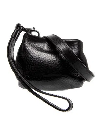 Pre-owned Marsèll Leather Pouch In Black